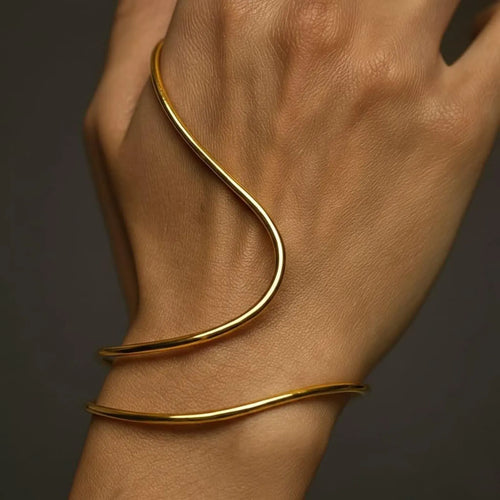 Gold Wrap Bracelet