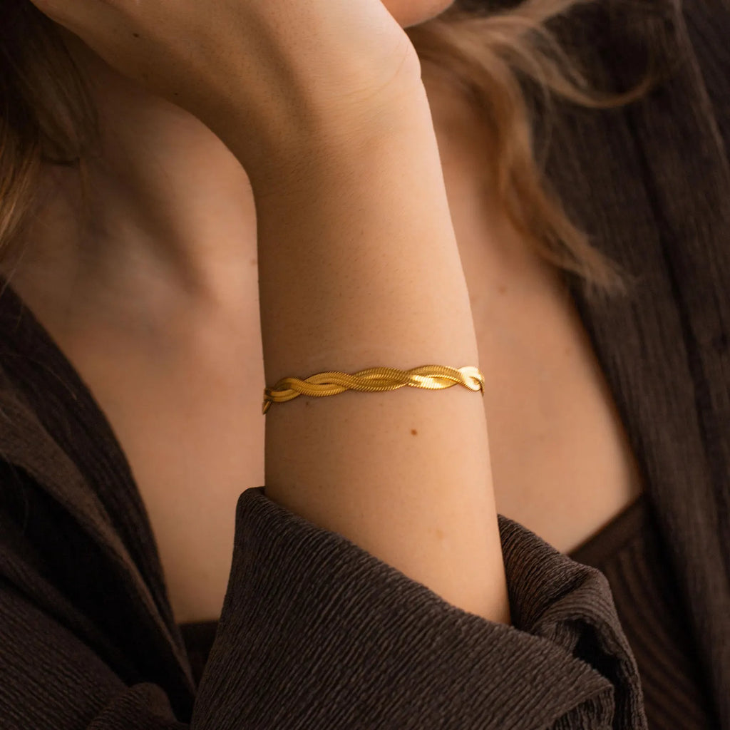 Gold Chain Bracelet