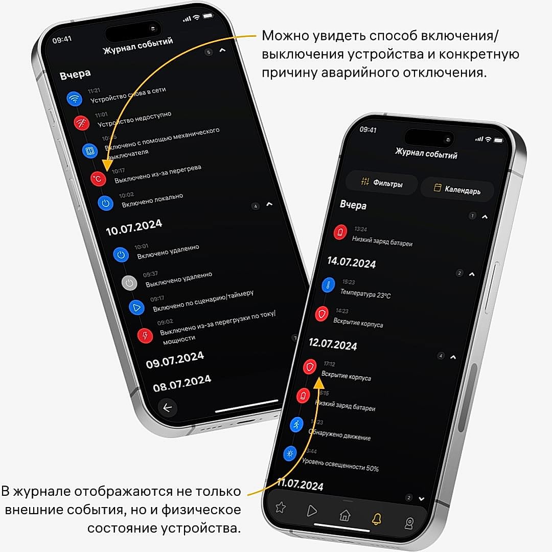 Журнал событий