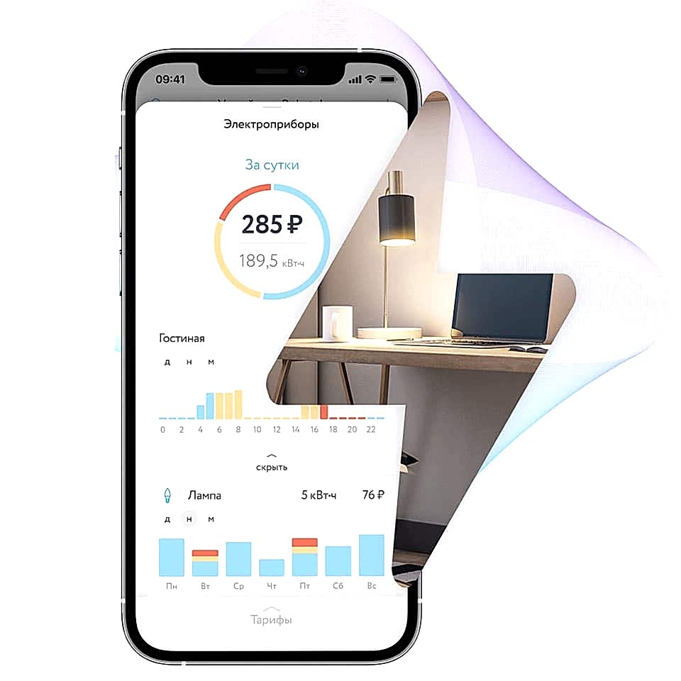 Отслеживайте энергопотребление