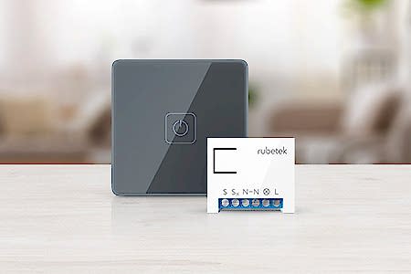 Беспроводной Wi-Fi выключатель одноканальный 868 МГц антрацит