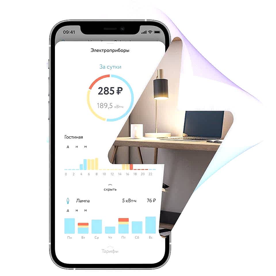 Отслеживайте энергопотребление