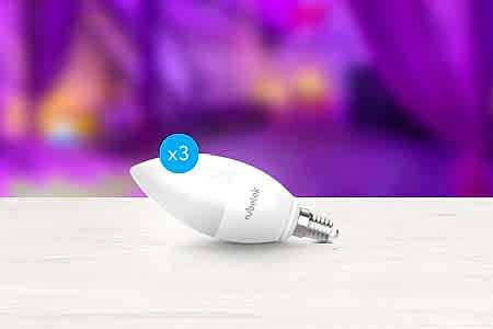 Комплект из трех ламп для вечеринки Е14