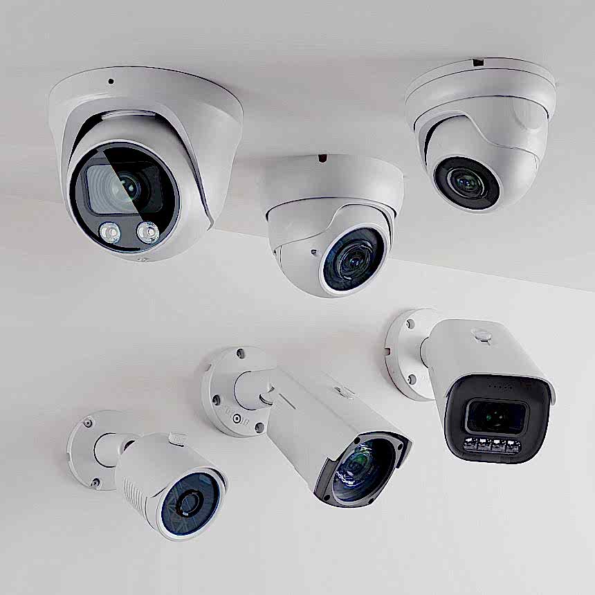 Видеокамера купольная (вариофокальный объектив)