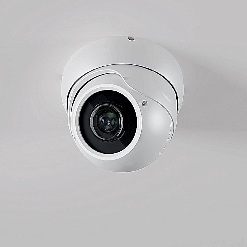 Видеокамера купольная (вариофокальный объектив)