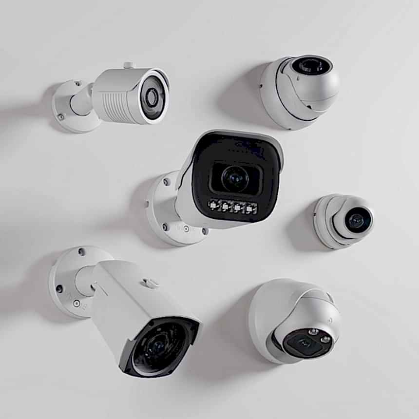 Видеокамера цилиндрическая (фиксированный объектив)