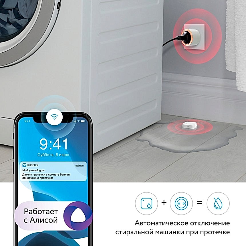 Датчик протечки воды 868 МГц